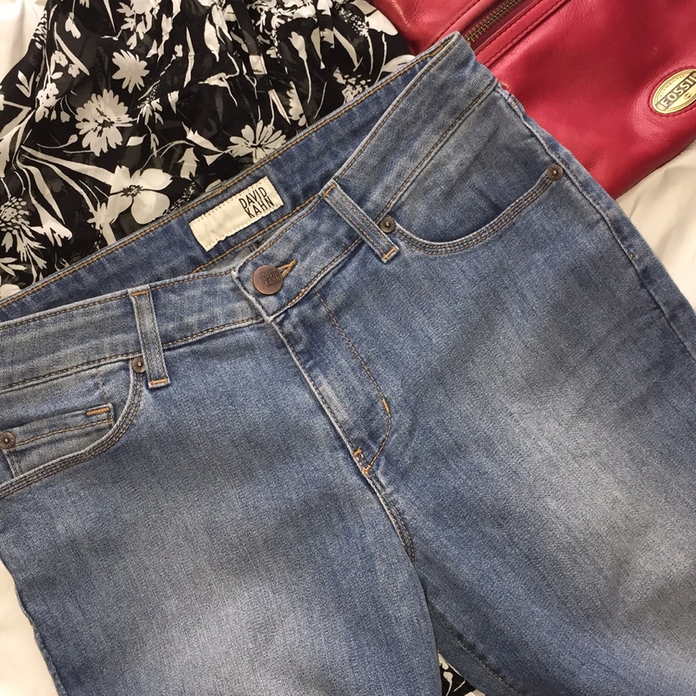 David Kahn Curvy Fit Bootcut Jeans Sz 6 NWT   F10